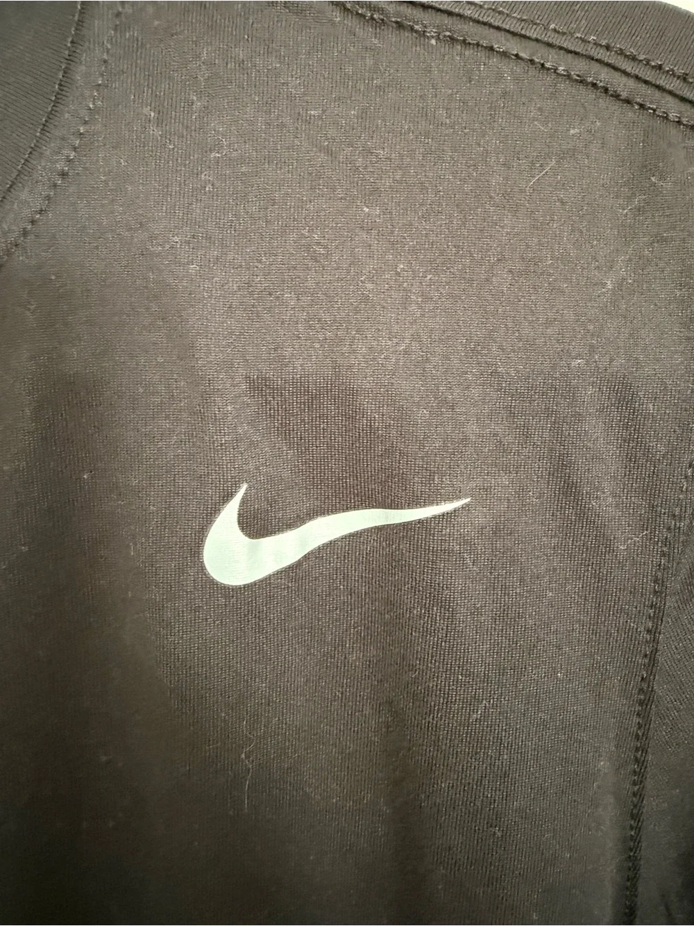 Nike Black Short-Sleeve Dri-FIT Crew Tee